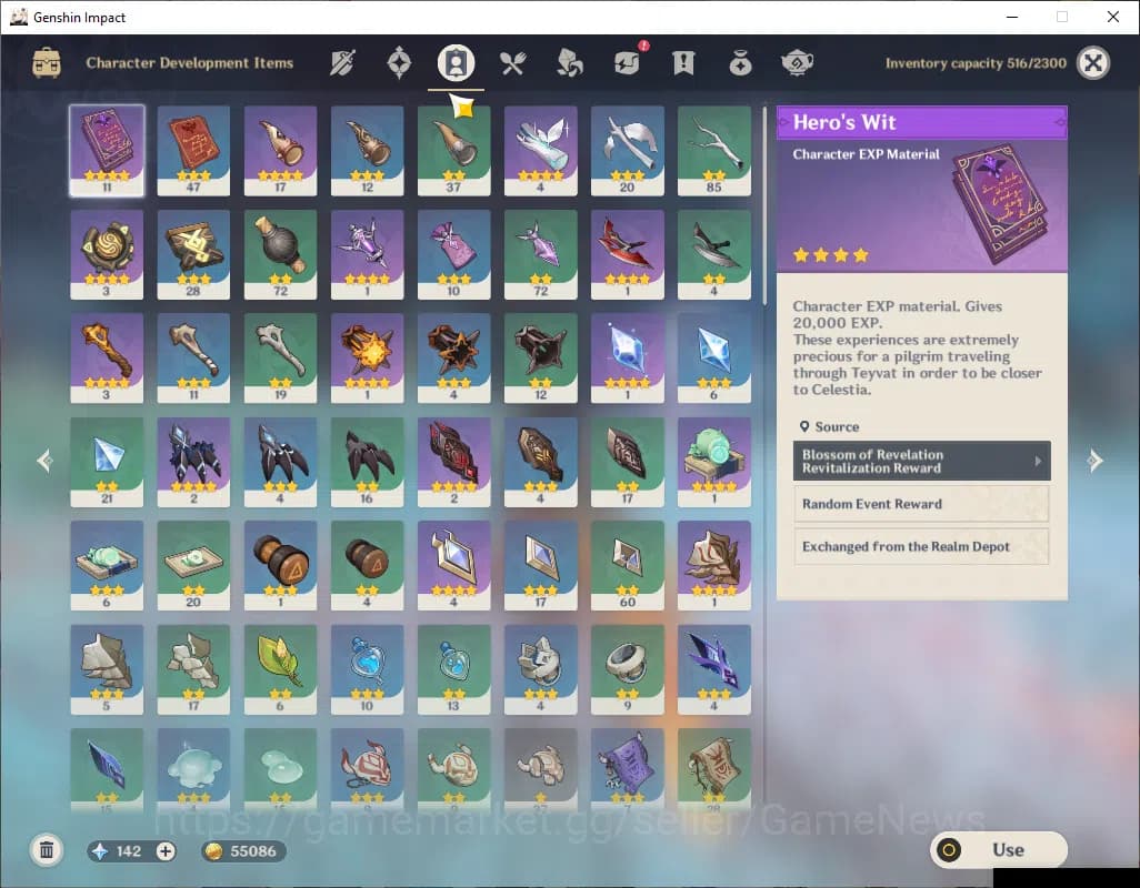 Genshin Impact Accounts ASIA|AR 50|2 Limited +1(*5Weapon)|Nahida,Ganyu|Mc image 7