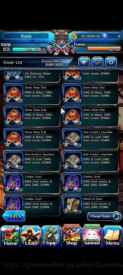 Grand Summoners Accounts Global|Rank 53|Fresh Story|18 Ascend|RoyTW,EmiyaTW image 13