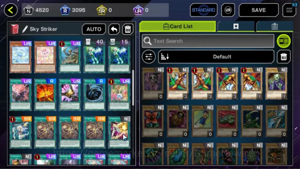 Yu-Gi-Oh! Master Duel Accounts Android|Lv 18|20 Deck|VSK9,SkyStriker,Dracotail,El image 13