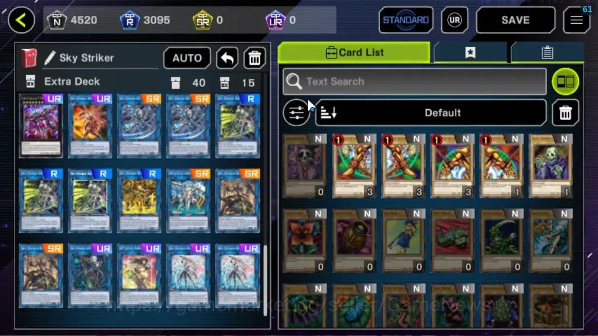 Yu-Gi-Oh! Master Duel Accounts Android|Lv 18|20 Deck|VSK9,SkyStriker,Dracotail,El image 15