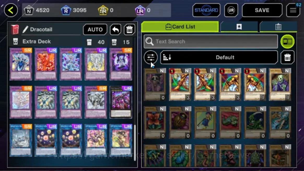 Yu-Gi-Oh! Master Duel Accounts Android|Lv 18|20 Deck|VSK9,SkyStriker,Dracotail,El image 19