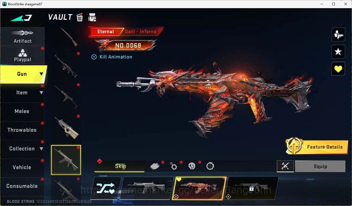 Blood Strike Accounts ASIA | Eternal M4, Eternal KAG, EVO Scar, Eternal image 11