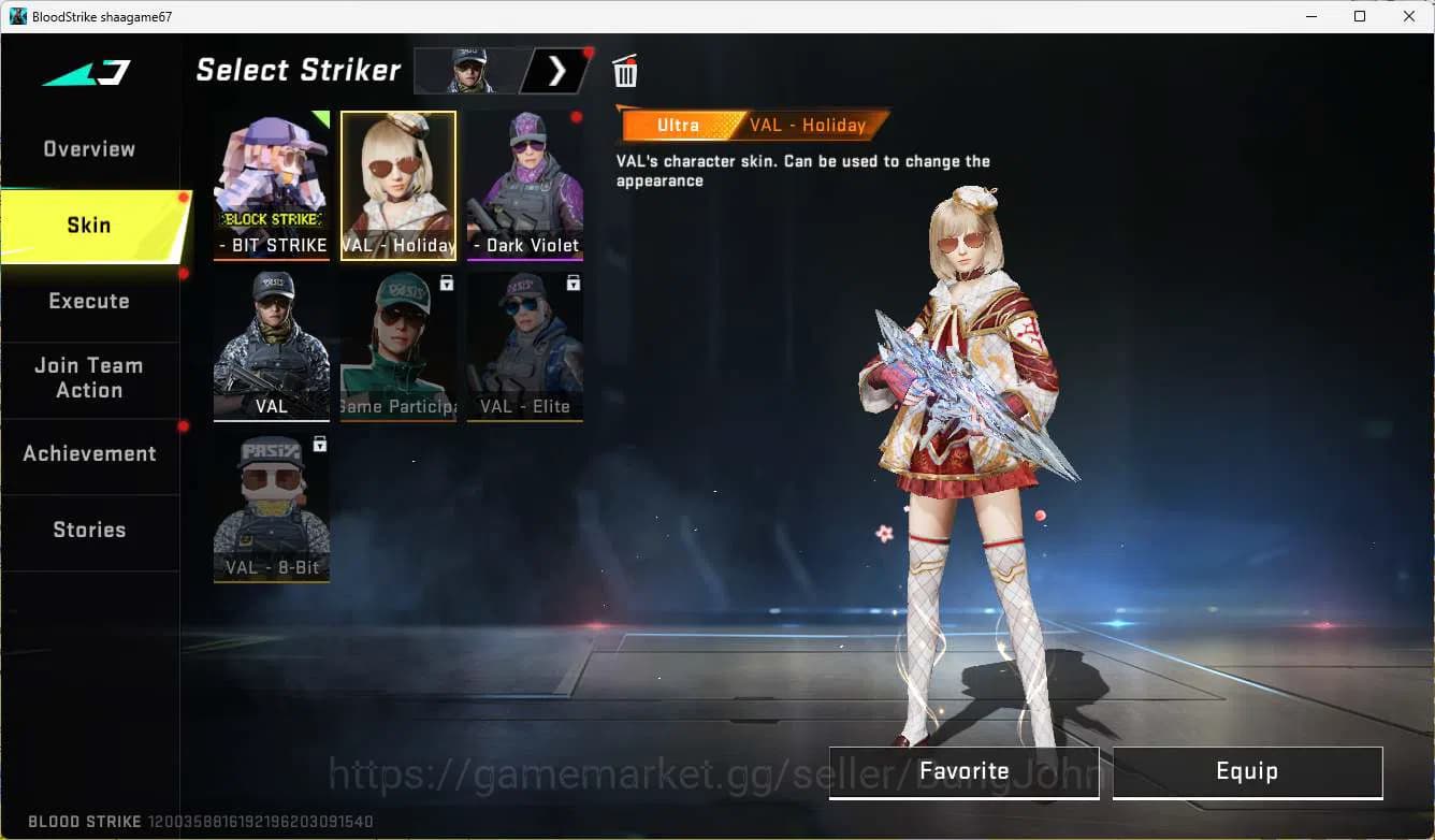 Blood Strike Accounts ASIA | Eternal M4, Eternal KAG, EVO Scar, Eternal image 16