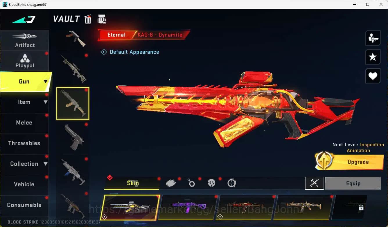 Blood Strike Accounts ASIA | Eternal M4, Eternal KAG, EVO Scar, Eternal image 5