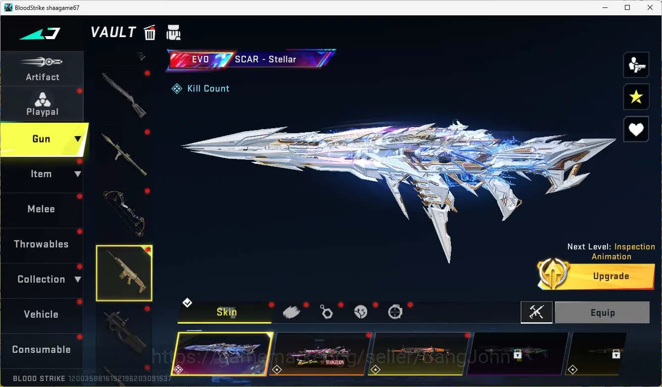 Blood Strike Accounts ASIA | Eternal M4, Eternal KAG, EVO Scar, Eternal image 7