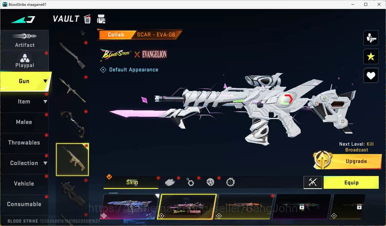 Blood Strike Accounts ASIA | Eternal M4, Eternal KAG, EVO Scar, Eternal image 8