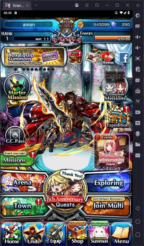 Grand Summoners Accounts Global |Ascend 4| Kirisame, Chloe, Summer Miyu, Sh image 1