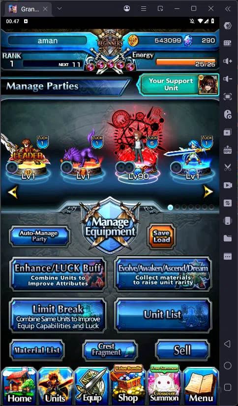 Grand Summoners Accounts Global |Ascend 4| Kirisame, Chloe, Summer Miyu, Sh image 6