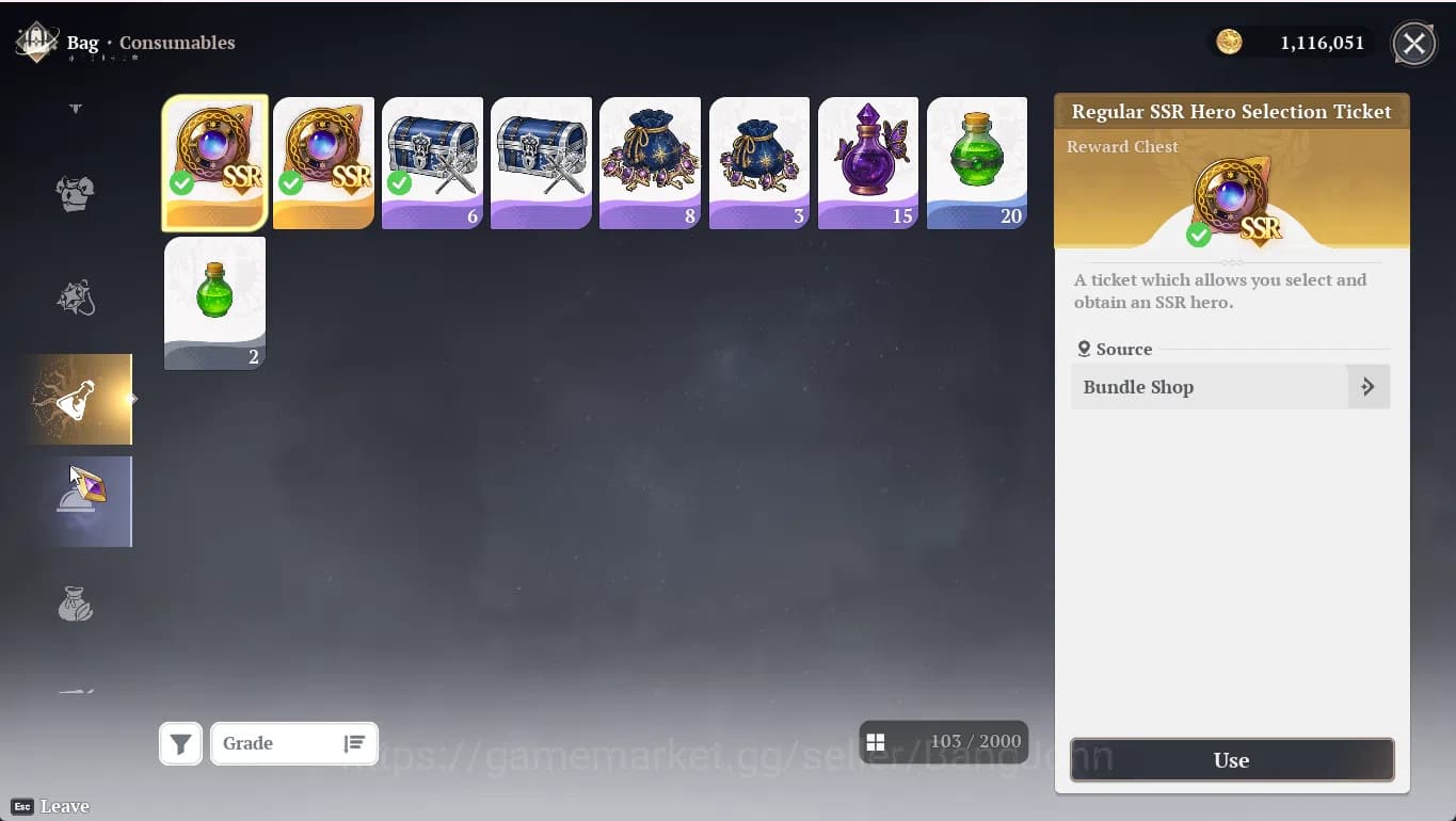 The Seven Deadly Sins: Origin Accounts EUROPE|Fresh Starter Lvl 2|2 SSR|Escanor, Guila & image 3