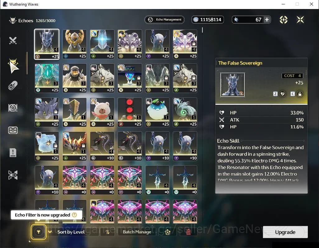 Wuthering Waves Accounts SEA | UL 48 | 2 Limited | (Phoebe R2, Shorekeeper) image 12