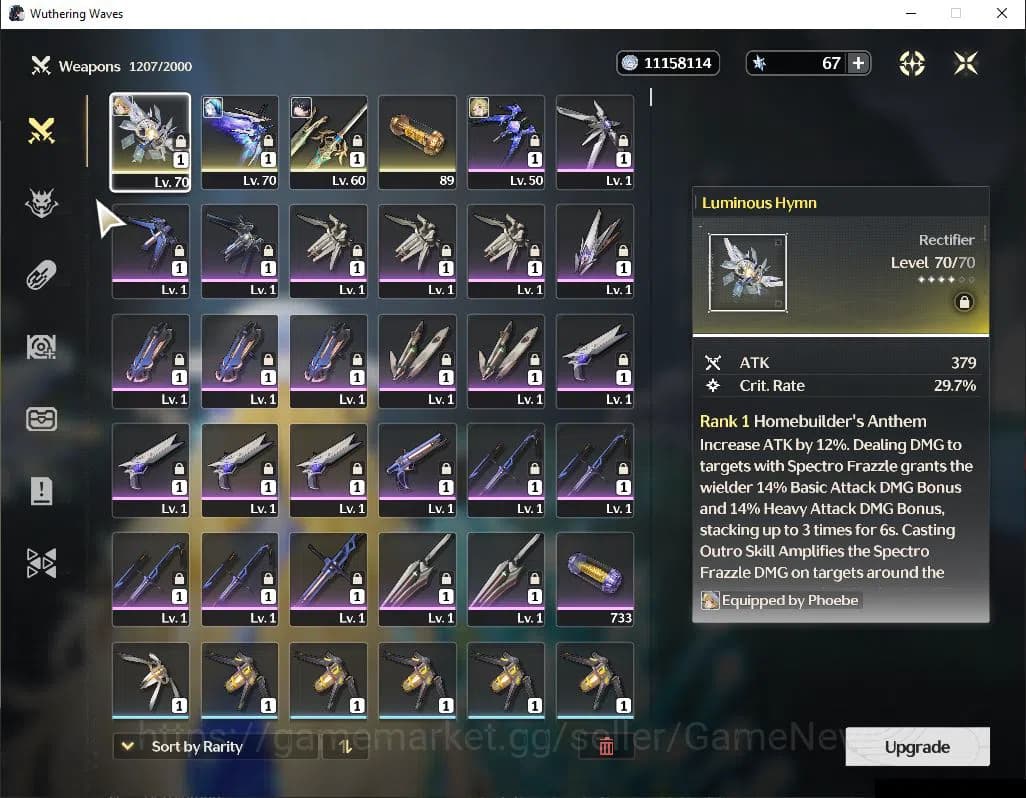 Wuthering Waves Accounts SEA | UL 48 | 2 Limited | (Phoebe R2, Shorekeeper) image 13