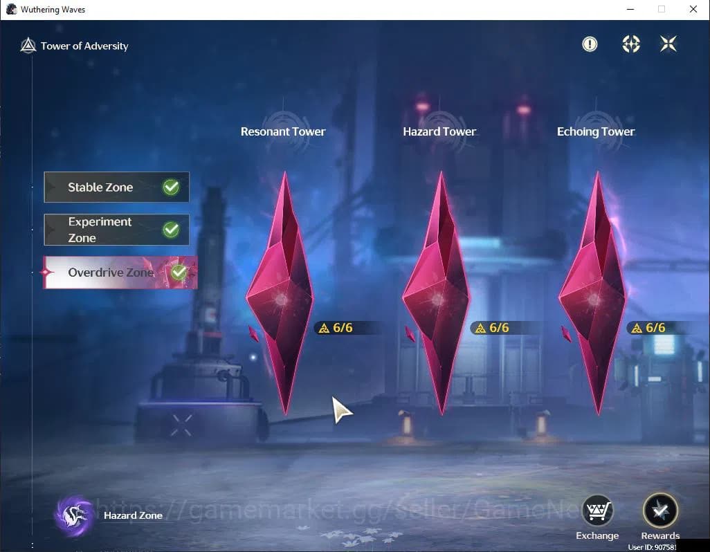 Wuthering Waves Accounts SEA | UL 48 | 2 Limited | (Phoebe R2, Shorekeeper) image 3