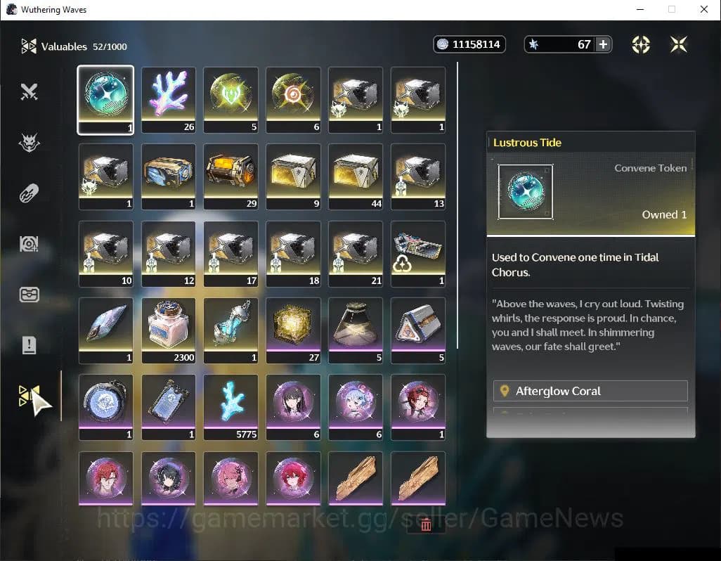 Wuthering Waves Accounts SEA | UL 48 | 2 Limited | (Phoebe R2, Shorekeeper) image 9