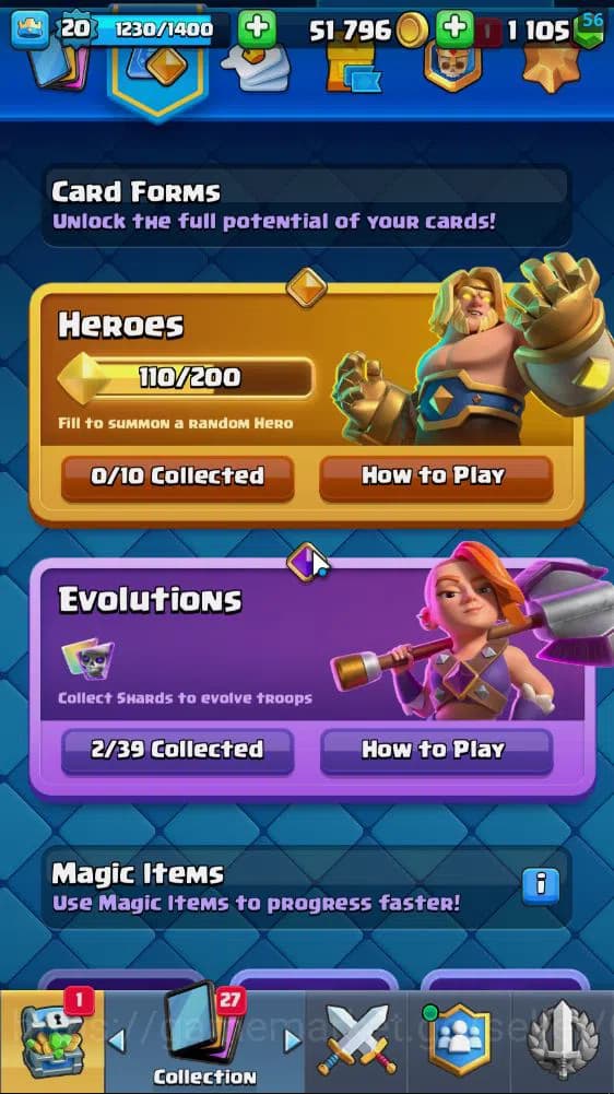 Clash Royale Accounts Lv 20|Trophy 3551|KTL 8|Limited Skin|Card 63| 2 EV image 2