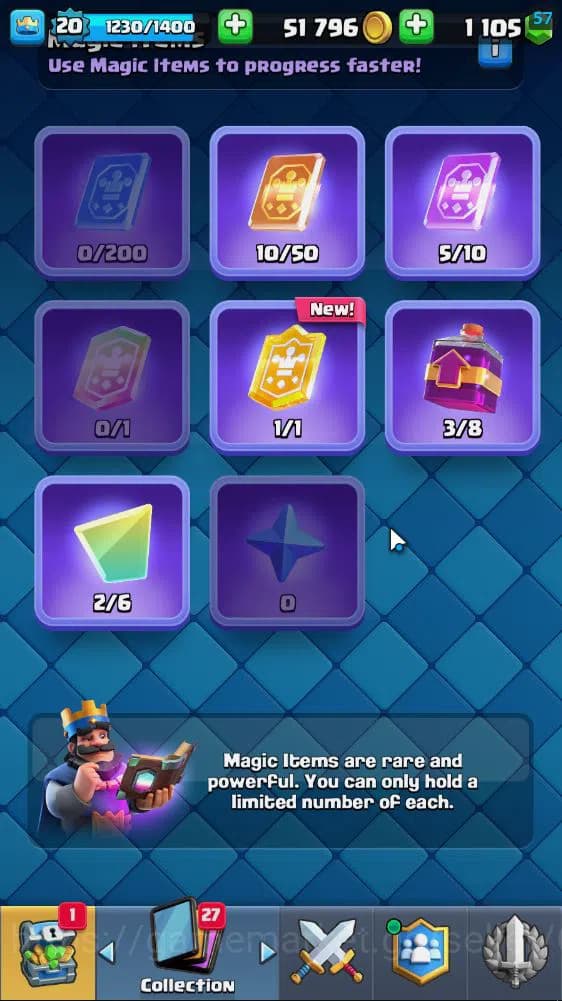 Clash Royale Accounts Lv 20|Trophy 3551|KTL 8|Limited Skin|Card 63| 2 EV image 5