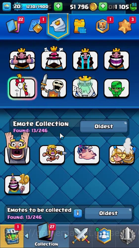 Clash Royale Accounts Lv 20|Trophy 3551|KTL 8|Limited Skin|Card 63| 2 EV image 6