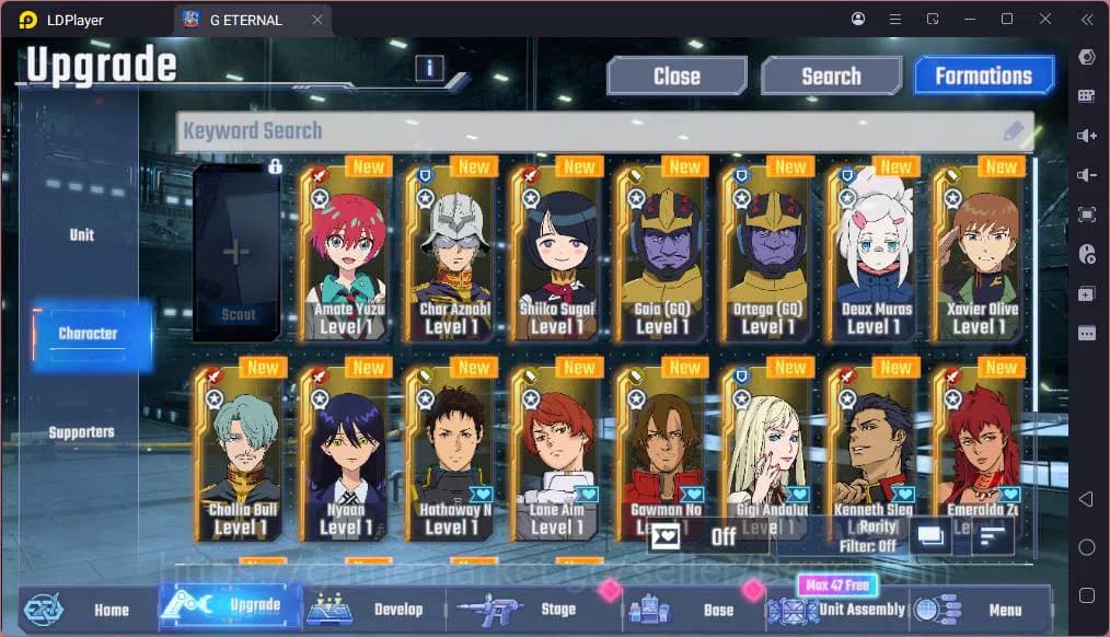 SD Gundam G Generation ETERNAL Accounts Global| Rank 1 | FreshStory | 100+K Diamond, Selec image 7