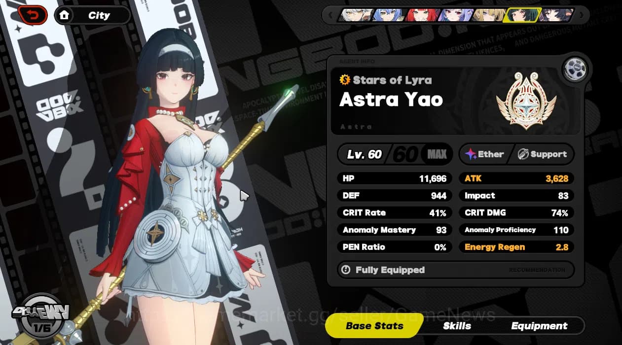 Zenless Zone Zero Accounts Asia ENDGAME|18 Limit 16 Sign (YixuanM4,Miyabi,Luc image 14