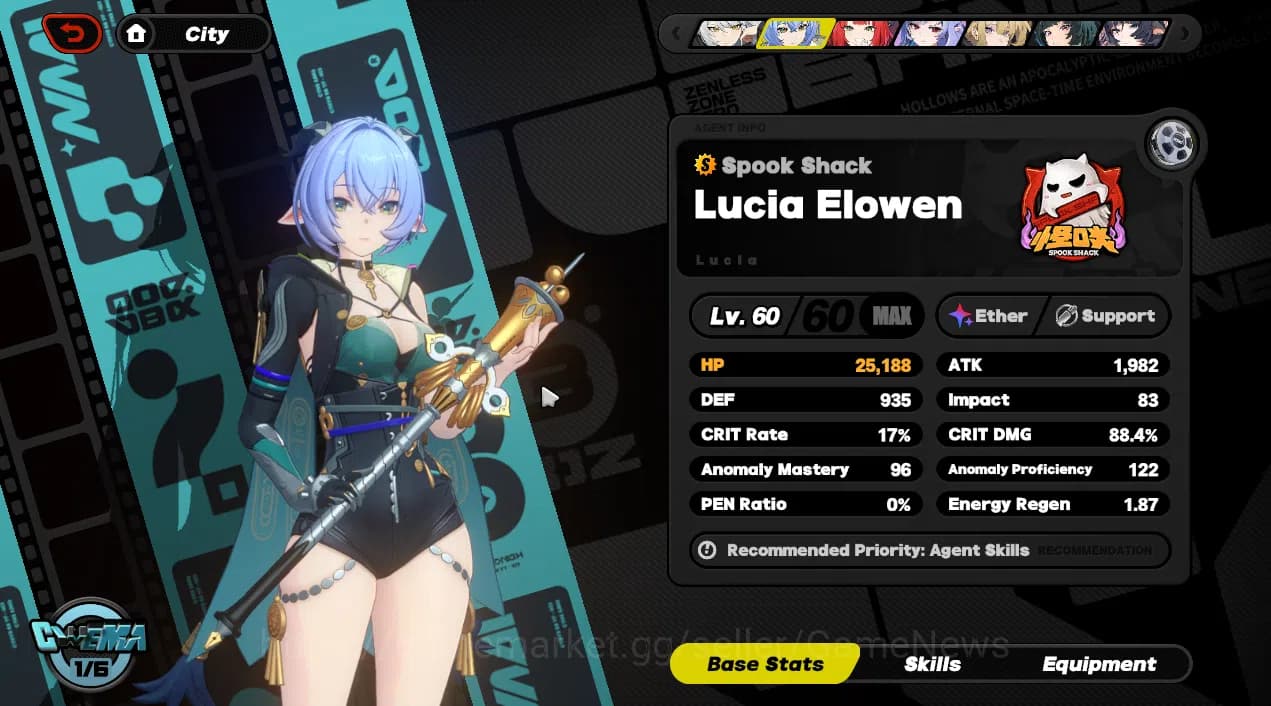 Zenless Zone Zero Accounts Asia ENDGAME|18 Limit 16 Sign (YixuanM4,Miyabi,Luc image 18