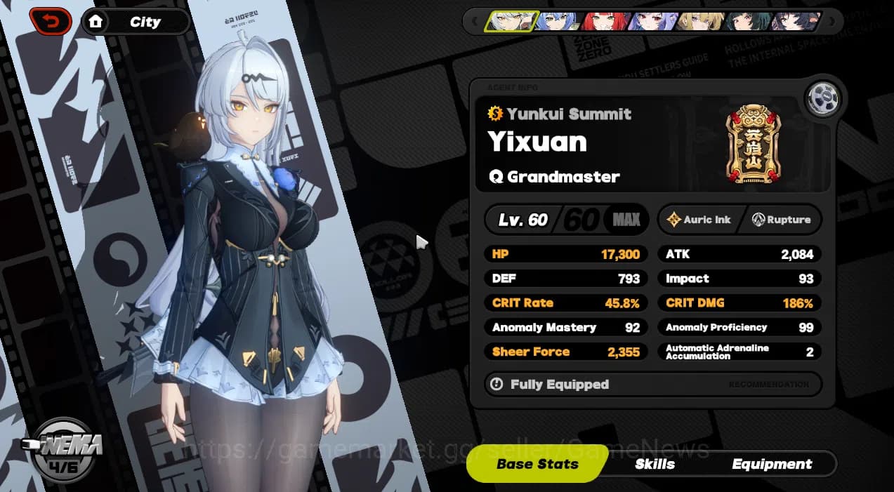 Zenless Zone Zero Accounts Asia ENDGAME|18 Limit 16 Sign (YixuanM4,Miyabi,Luc image 19