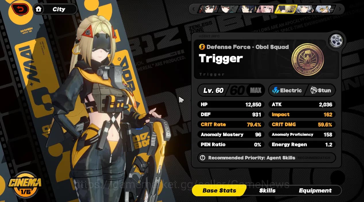 Zenless Zone Zero Accounts Asia ENDGAME|18 Limit 16 Sign (YixuanM4,Miyabi,Luc image 7