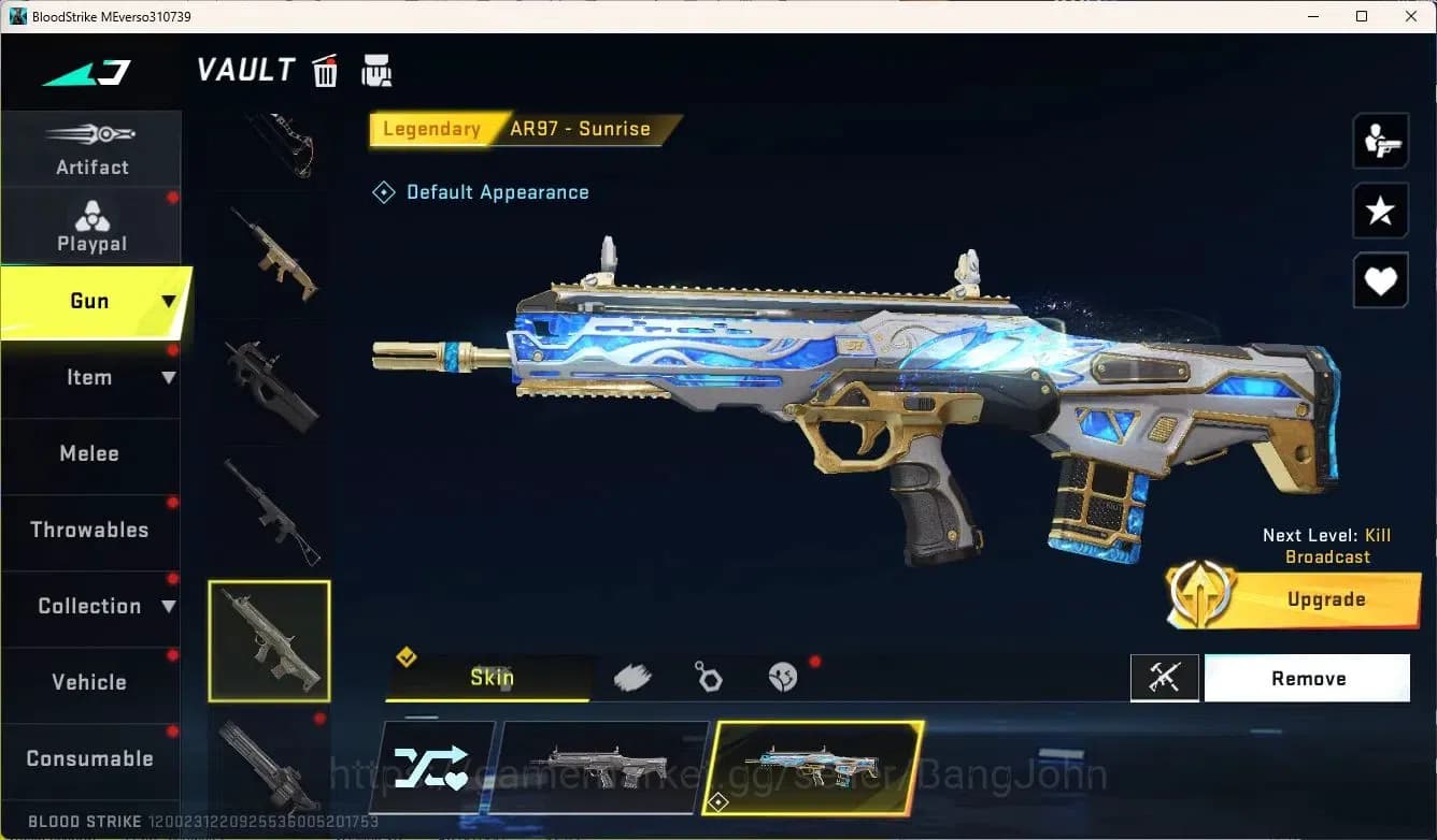 Blood Strike Accounts ASIA | 1 ULTRA: QBZ95|3 LEGENDARY GUNS|1 RARE PLAY image 4