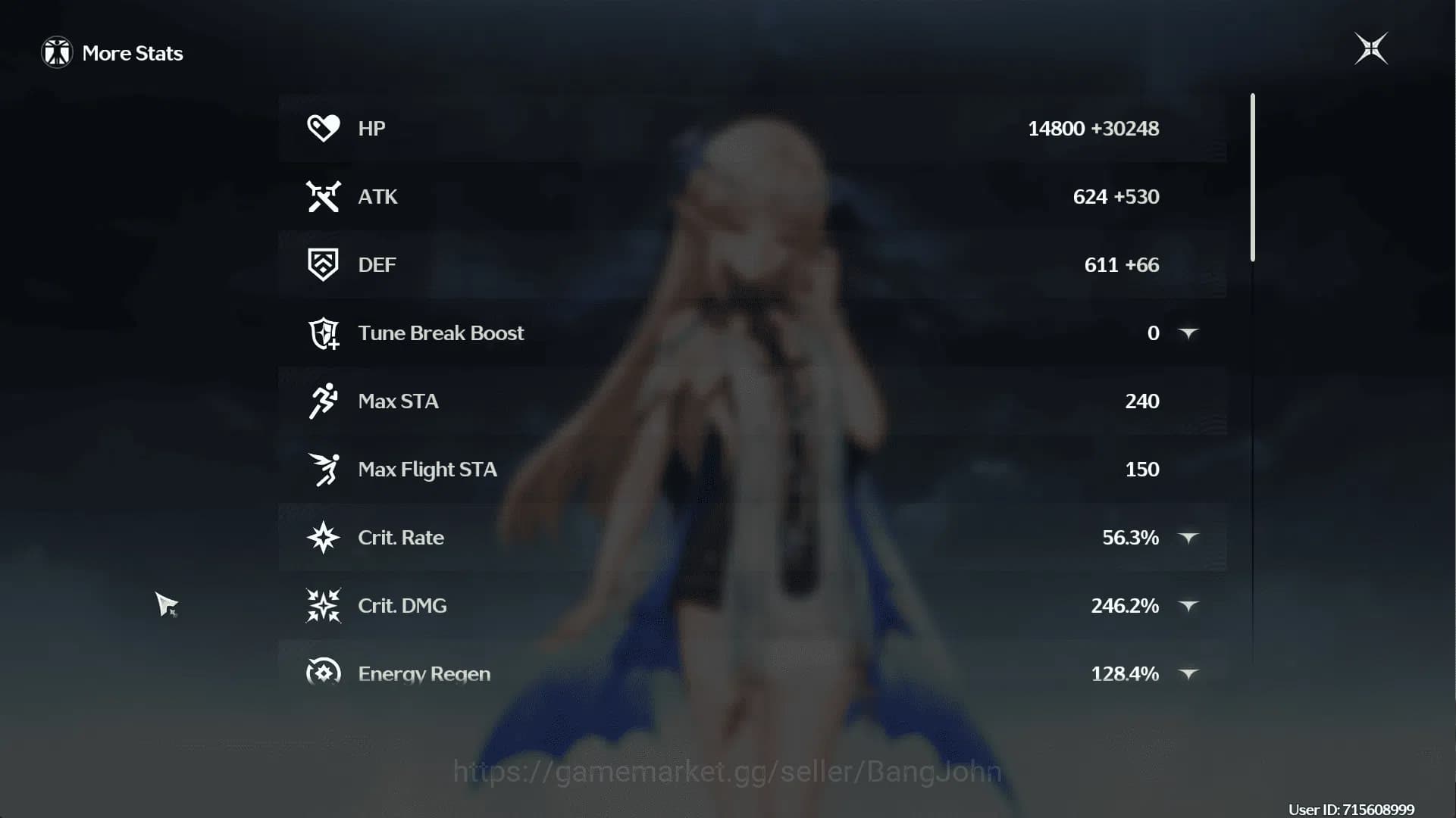Wuthering Waves Accounts ASIA | UL 60 | 4 Limit 2 Sign, Cartethyia Sign, Ji image 4