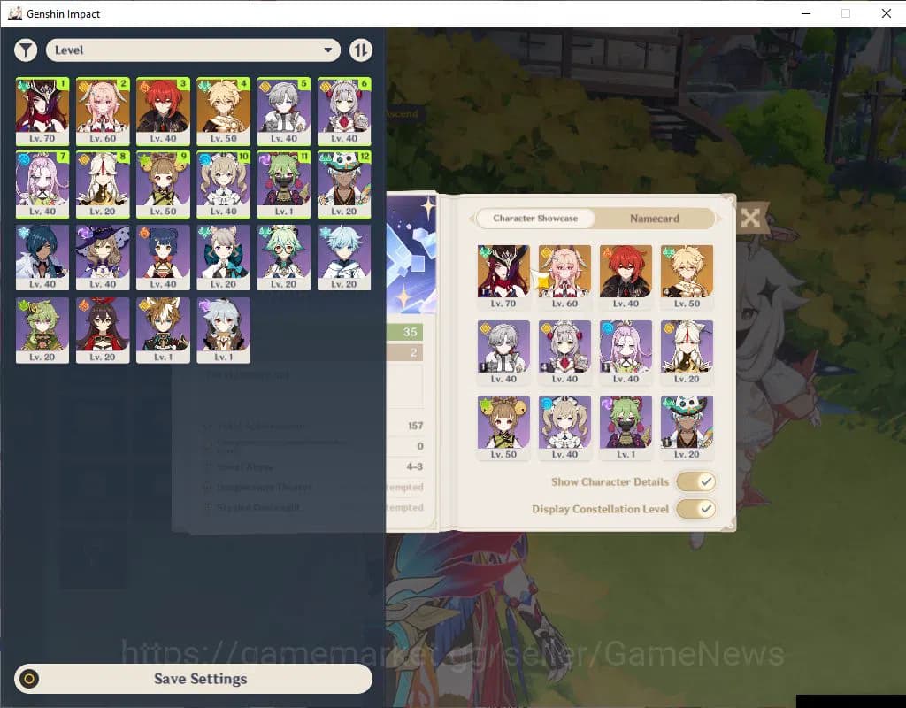 Genshin Impact Accounts ASIA|AR 35|2 Limited+1(*5Weapon)| ChascaC1+Sign,Li image 1