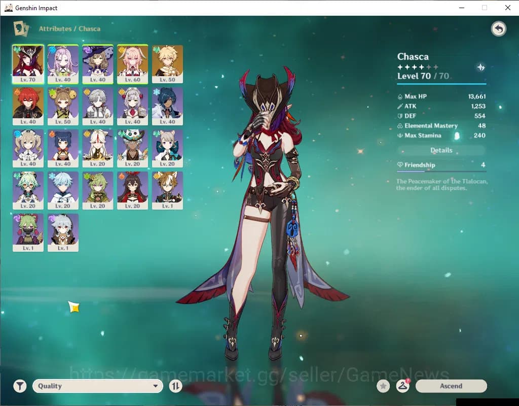 Genshin Impact Accounts ASIA|AR 35|2 Limited+1(*5Weapon)| ChascaC1+Sign,Li image 14