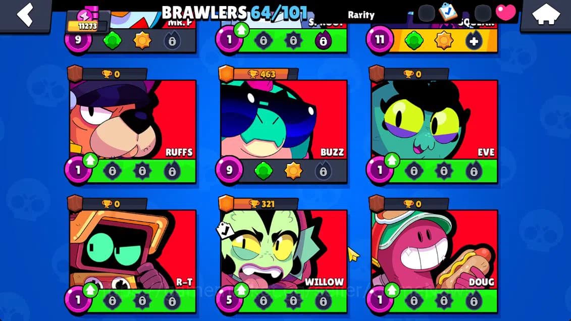 Brawl Stars Accounts Lv15|11273 Trophy|64 Brawler 9 Max Lv|1 Hypch [Dev image 10