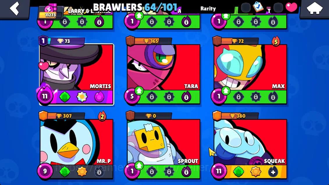 Brawl Stars Accounts Lv15|11273 Trophy|64 Brawler 9 Max Lv|1 Hypch [Dev image 11