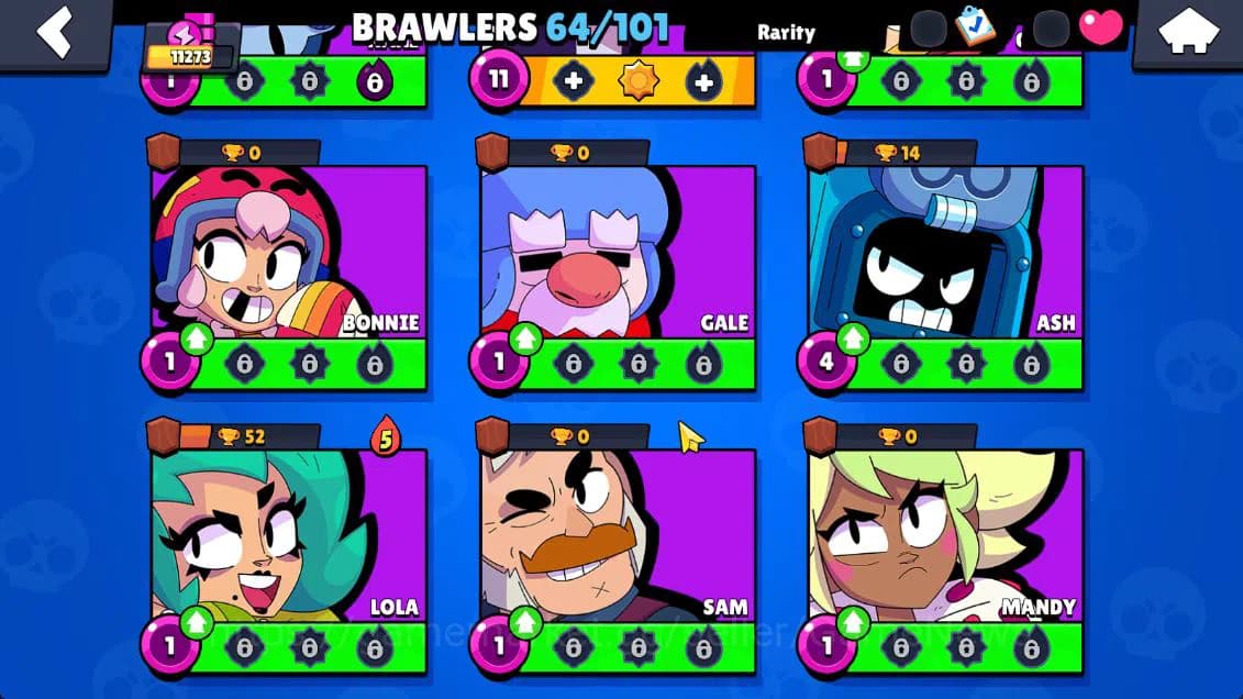 Brawl Stars Accounts Lv15|11273 Trophy|64 Brawler 9 Max Lv|1 Hypch [Dev image 13