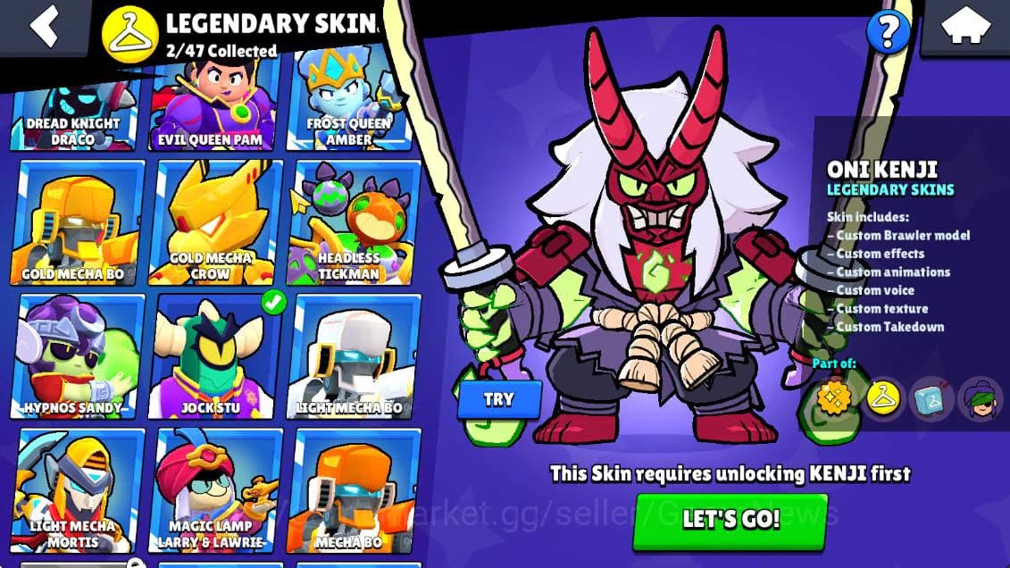 Brawl Stars Accounts Lv15|11273 Trophy|64 Brawler 9 Max Lv|1 Hypch [Dev image 17