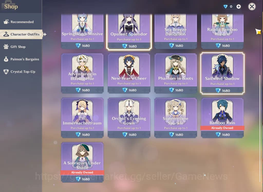 Genshin Impact Accounts ASIA|AR 57|9 Limited+4(*5WEP)|(Neuvillete,Ayaka)+S image 11