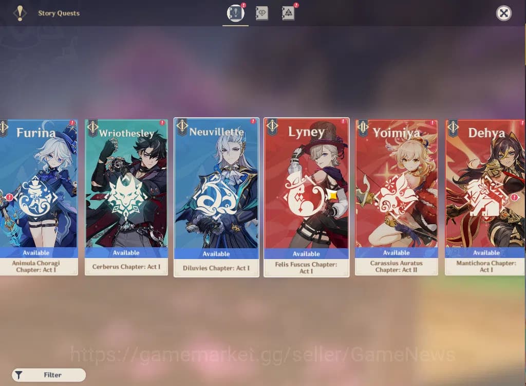 Genshin Impact Accounts ASIA|AR 57|9 Limited+4(*5WEP)|(Neuvillete,Ayaka)+S image 5