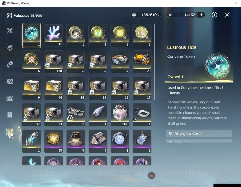 Wuthering Waves Accounts EUROPE|UL 47|14k Astrite+38 Coral|2 Limited| [Hiyu image 11