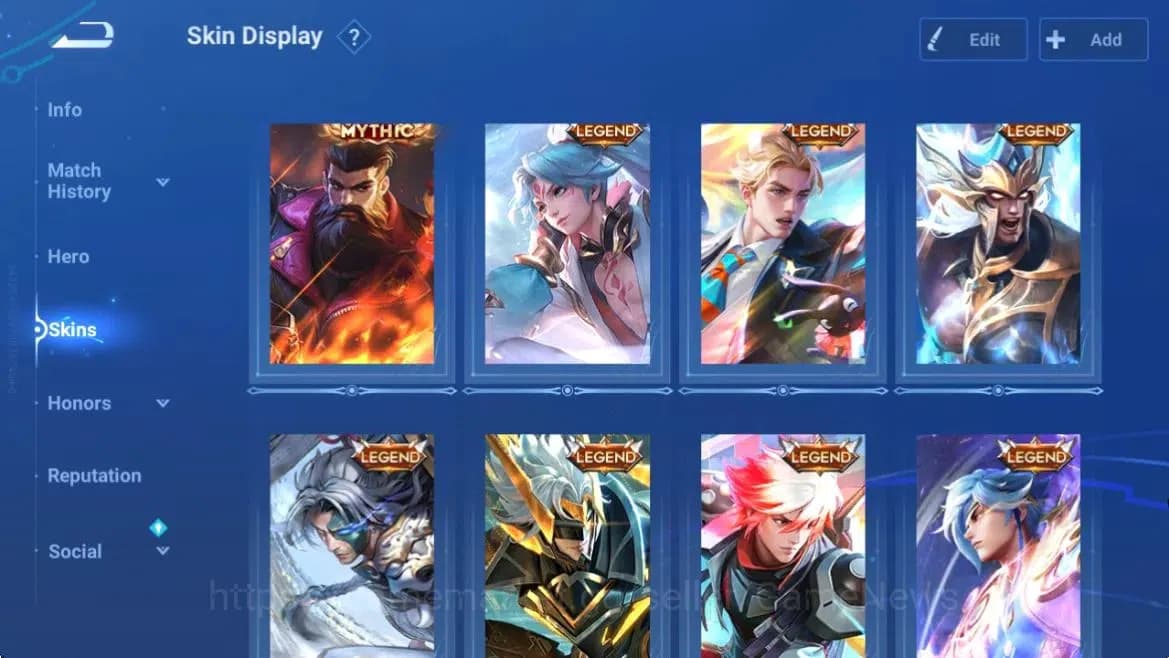 Honor of Kings Accounts Hero112 Skin332|Mythic(GuanYu),24 legend,2Limbo(Mi image 3