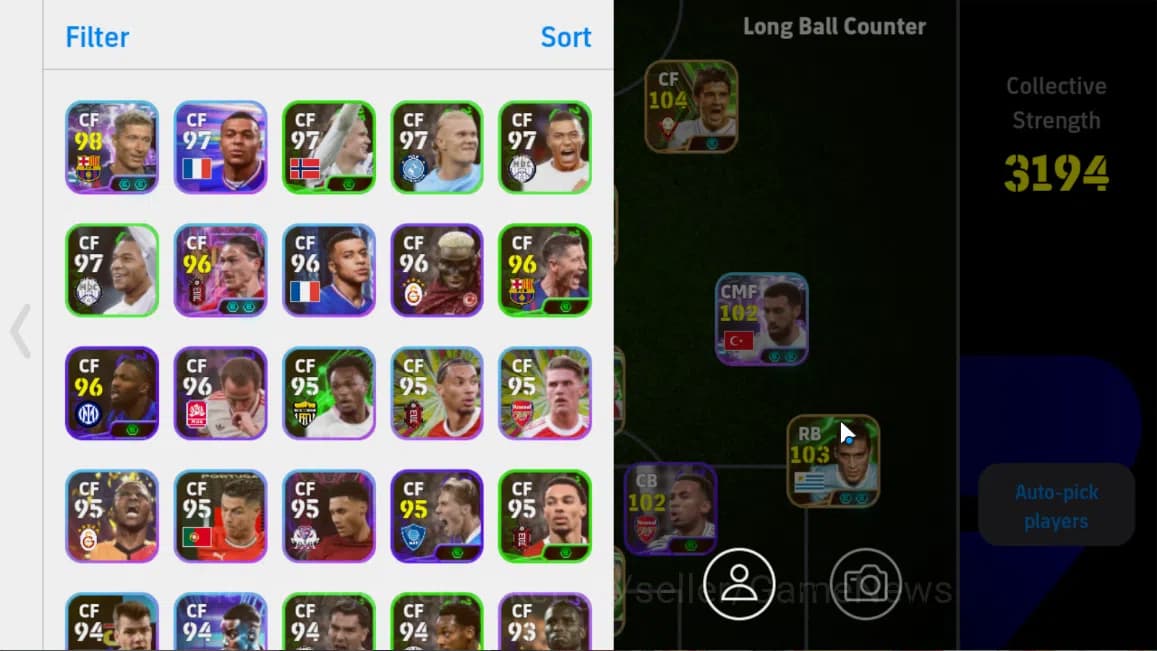 eFootball Accounts Mobile|Neymar Jr,Bigtime(Ruud van Nistelrooij),Vis image 3