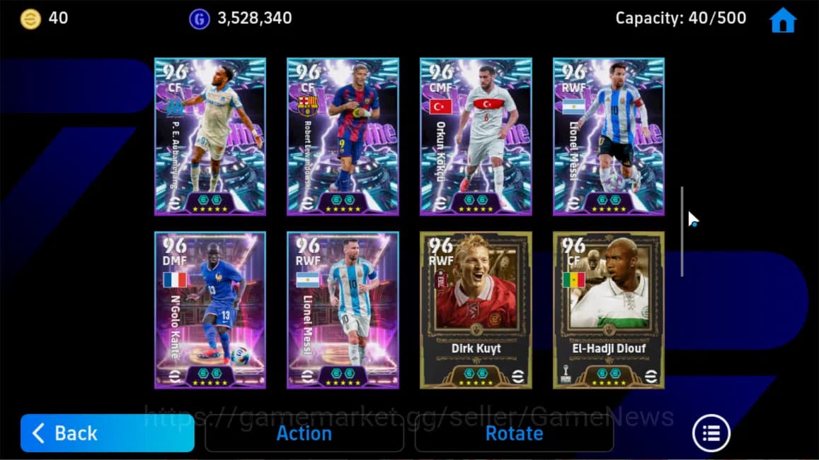 eFootball Accounts Mobile|Neymar Jr,Bigtime(Ruud van Nistelrooij),Vis image 7