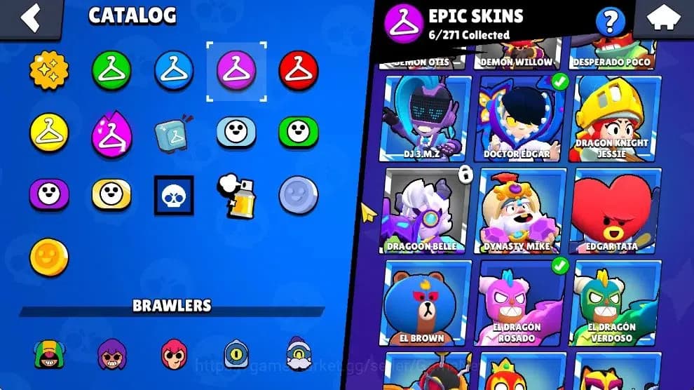 Brawl Stars Accounts 1356 Trophy|8K Bling 139 Gem|26 Brawlers 3 Max Lvl image 8