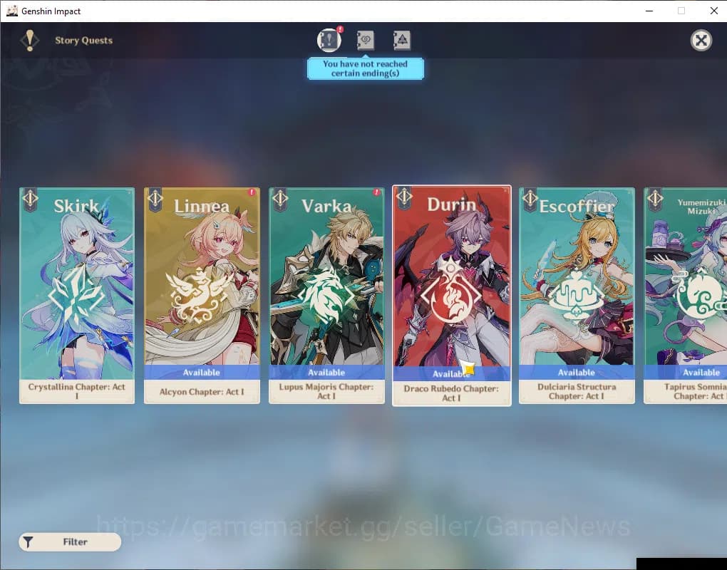 Genshin Impact Accounts ASIA|AR59|Prime Team Flins|7Limited+4(*5Weapon)|Fl image 5