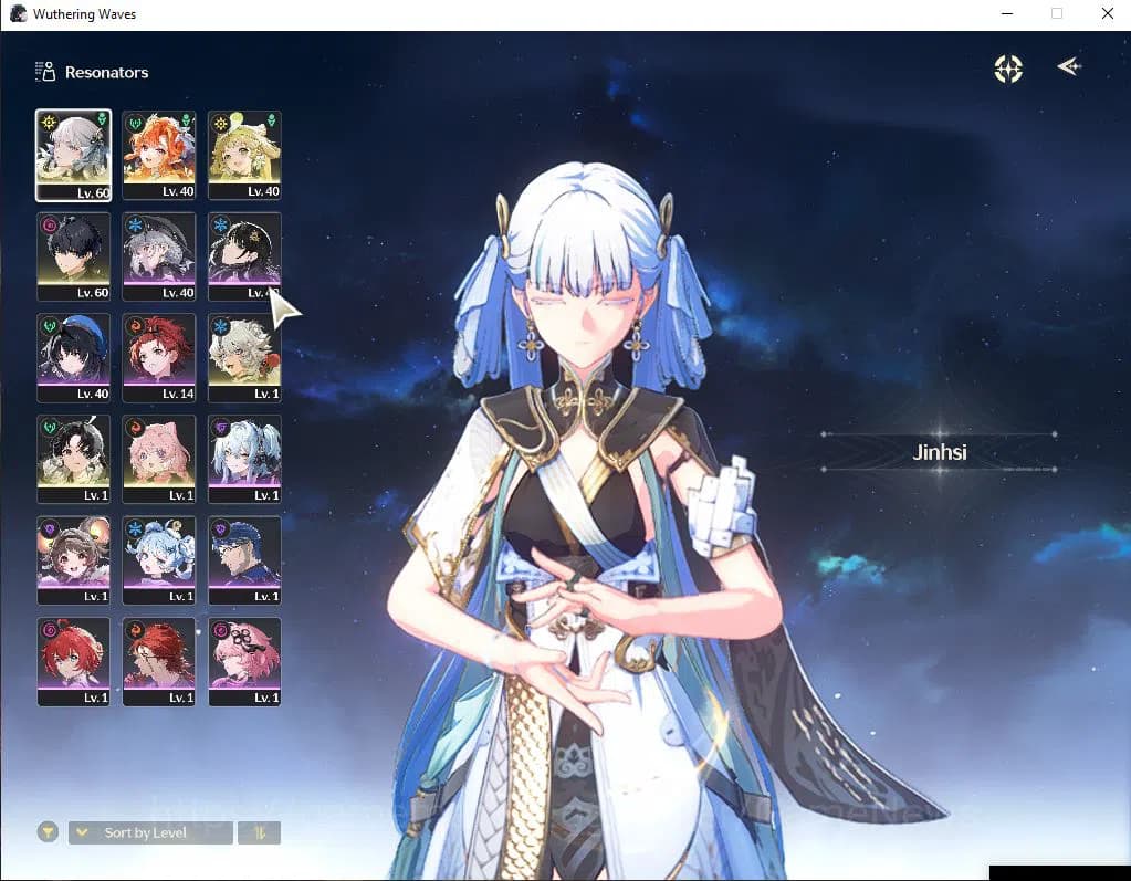Wuthering Waves Accounts SEA | UL 36 | Starter | 2 Limited | Jinshi+Sign, S image 2