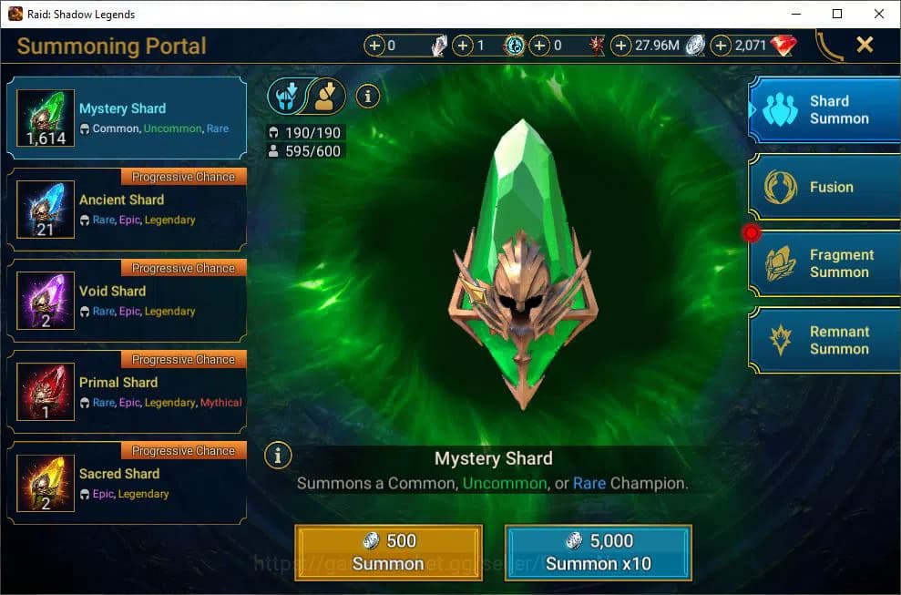 Raid: Shadow Legends Accounts Lv63 1,8M Power|1 Mythic(Arbais)|39 Legend(Ninja,D image 11