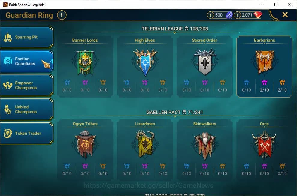 Raid: Shadow Legends Accounts Lv63 1,8M Power|1 Mythic(Arbais)|39 Legend(Ninja,D image 19