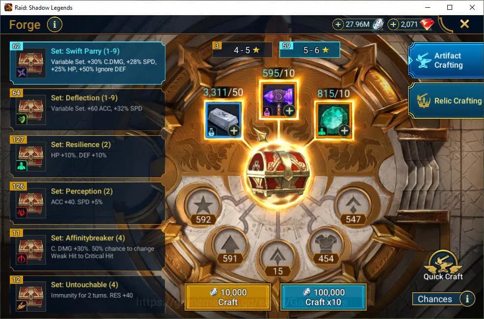 Raid: Shadow Legends Accounts Lv63 1,8M Power|1 Mythic(Arbais)|39 Legend(Ninja,D image 6