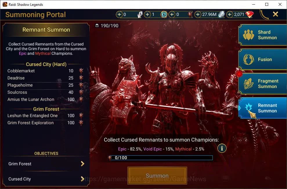 Raid: Shadow Legends Accounts Lv63 1,8M Power|1 Mythic(Arbais)|39 Legend(Ninja,D image 8