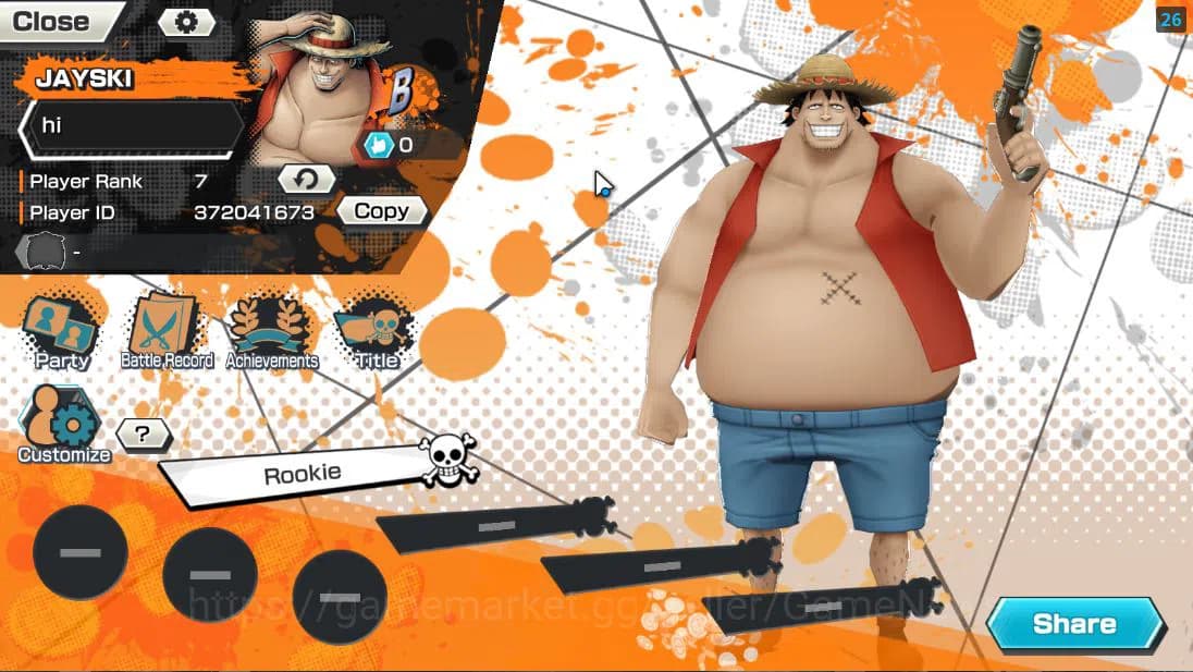 One Piece Bounty Rush Accounts Global| 4 EX| T5E St.Jaygarcia Saturn,T4E Marshall image 2