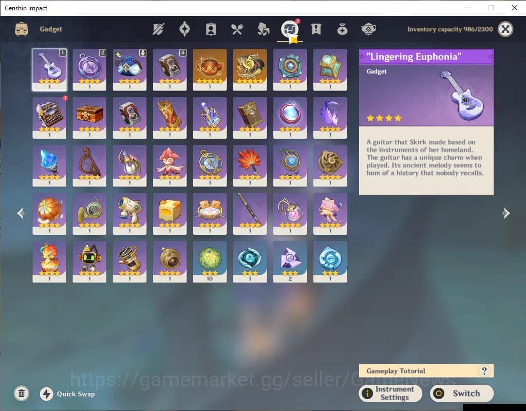 Genshin Impact Accounts ASIA|AR 58|11 Limited+7(*5Wep)|(Mavuika,Wanderer,A image 9