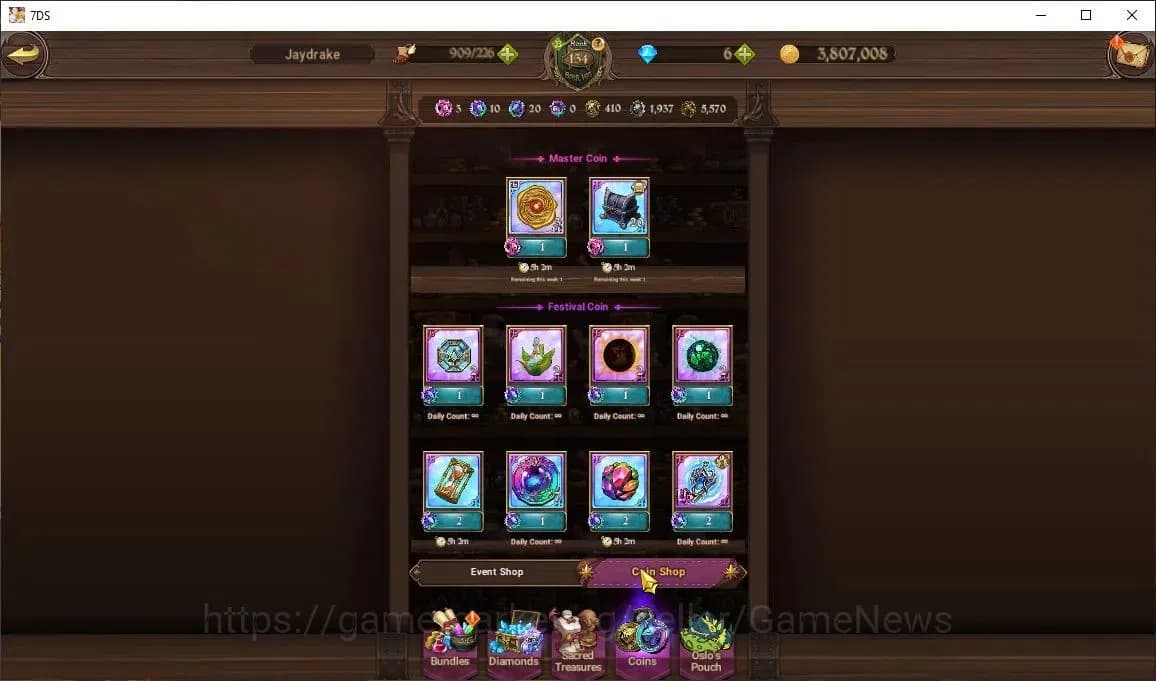 The Seven Deadly Sins: Grand Cross Accounts Asia|8 M CC|8 LR+10 UR+Many Collab|Milim6/6,Brunhi image 19