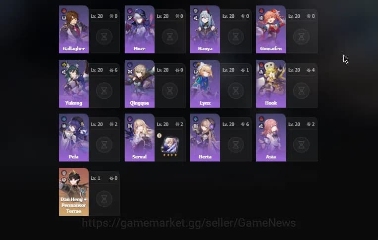 Genshin Impact Accounts ASIA|FreeHSR|AR59|PremTeam Skrik|10Limited+10(*5WP image 2